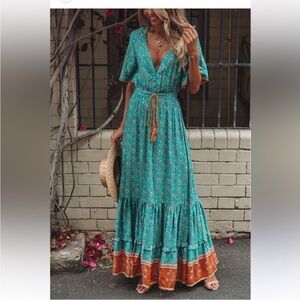 Hello Molly Boho Maxi Dress XS